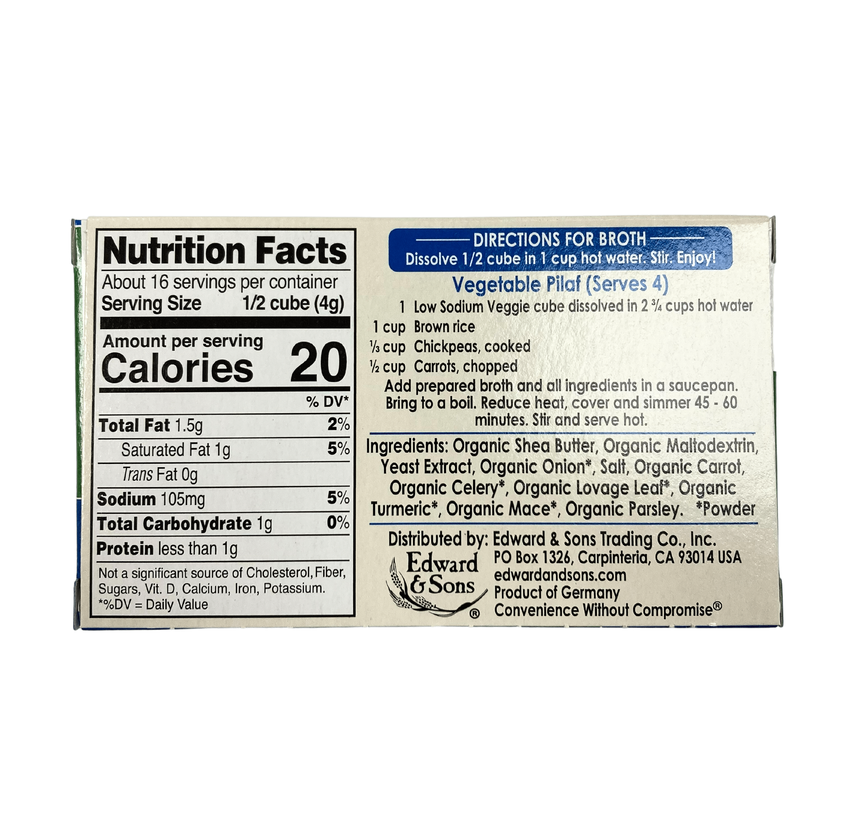 Bouillon Cubes, Vegan - Country Life Natural Foods