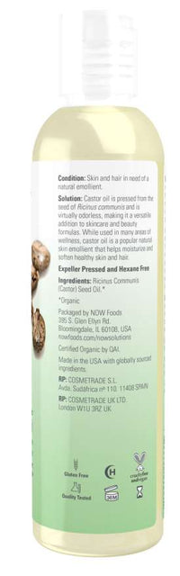 Castor Oil, Organic - Country Life Natural Foods