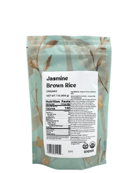 Jasmine Rice, Brown, Organic - Country Life Natural Foods