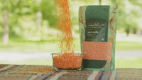 Load and play video in Gallery viewer, Red Lentils, Split, Organic