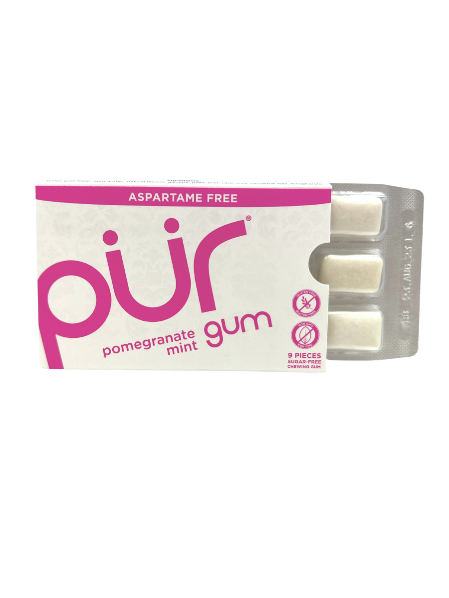 Pur Spearmint Gum 9-Piece 12ct 