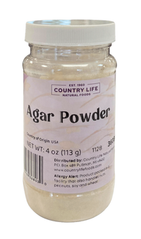 
                  
                    Agar Powder - Country Life Natural Foods
                  
                