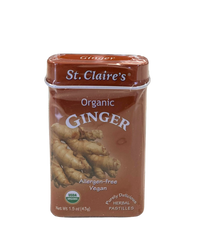 Organic Ginger Pastilles - Country Life Natural Foods