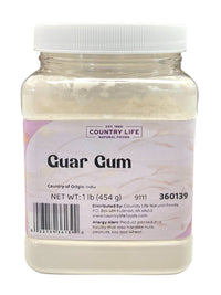 Guar Gum - Country Life Natural Foods