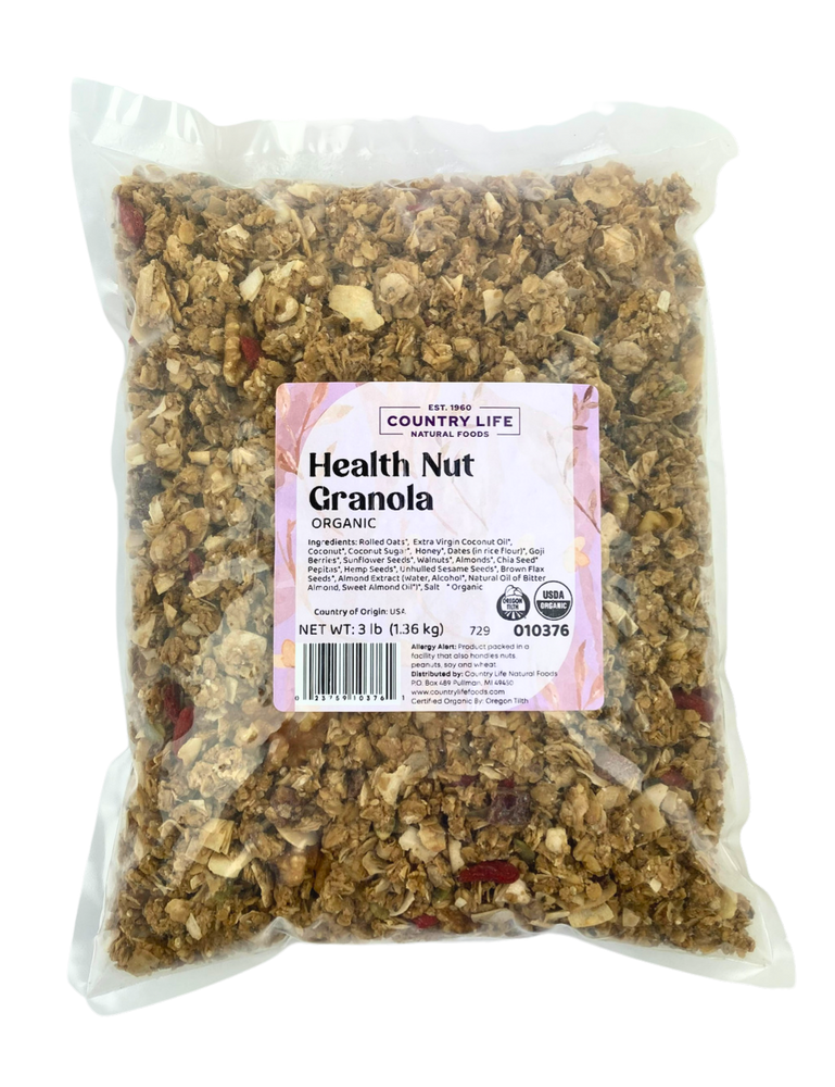 
                  
                    Organic Health Nut Granola - Country Life Natural Foods
                  
                