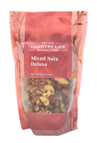 Mixed Nuts Deluxe - Raw - Country Life Natural Foods