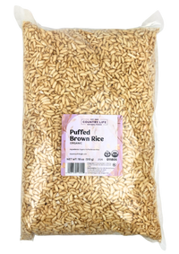 Organic Puffed Brown Rice - Country Life Natural Foods