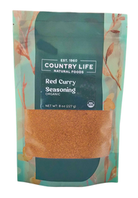 Organic Red Curry Seasoning - Country Life Natural Foods