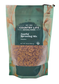 Zestful Sprouting Mix - Country Life Natural Foods