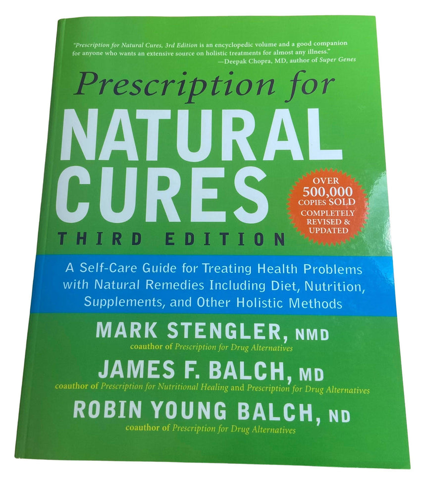Prescription For Natural Cures Third Edition 836 Pages - Country Life Natural Foods