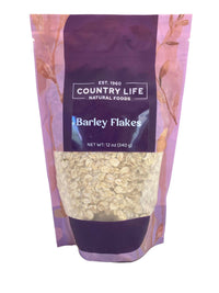 Barley, Rolled Flakes - Country Life Natural Foods