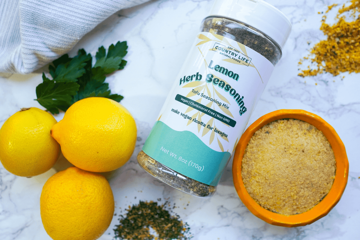 Tofu Scramble Seasoning, Lemon Herb - 8 oz