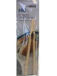 Bamboo Toast Tongs - Country Life Natural Foods