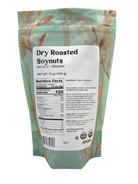 Organic Soynuts, Dry Roasted, No Salt - Country Life Natural Foods