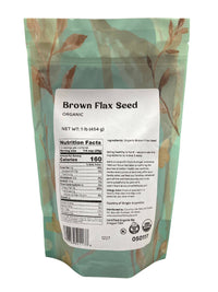 
                  
                    Organic Flax Seeds, Brown - Country Life Natural Foods
                  
                