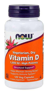 Vitamin D 1000iu (120 Vcaps) - Country Life Natural Foods