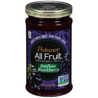 Polaner All Fruit Spread, Seedless Blackberry - Country Life Natural Foods