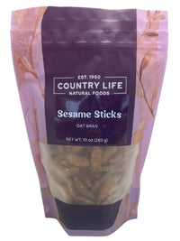 Sesame Sticks, Oat Bran - Country Life Natural Foods