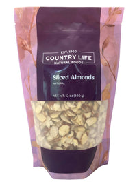 
                  
                    Almonds, Sliced - Natural - Country Life Natural Foods
                  
                