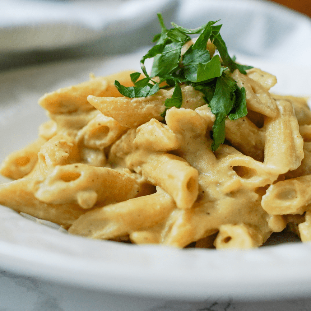 Super Creamy Vegan Alfredo Pasta