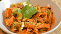 Vibrant Moroccan Carrot And Lentil Salad