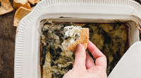 A Creamy, Protein-Rich, Plant-Based Spinach and Artichoke Dip