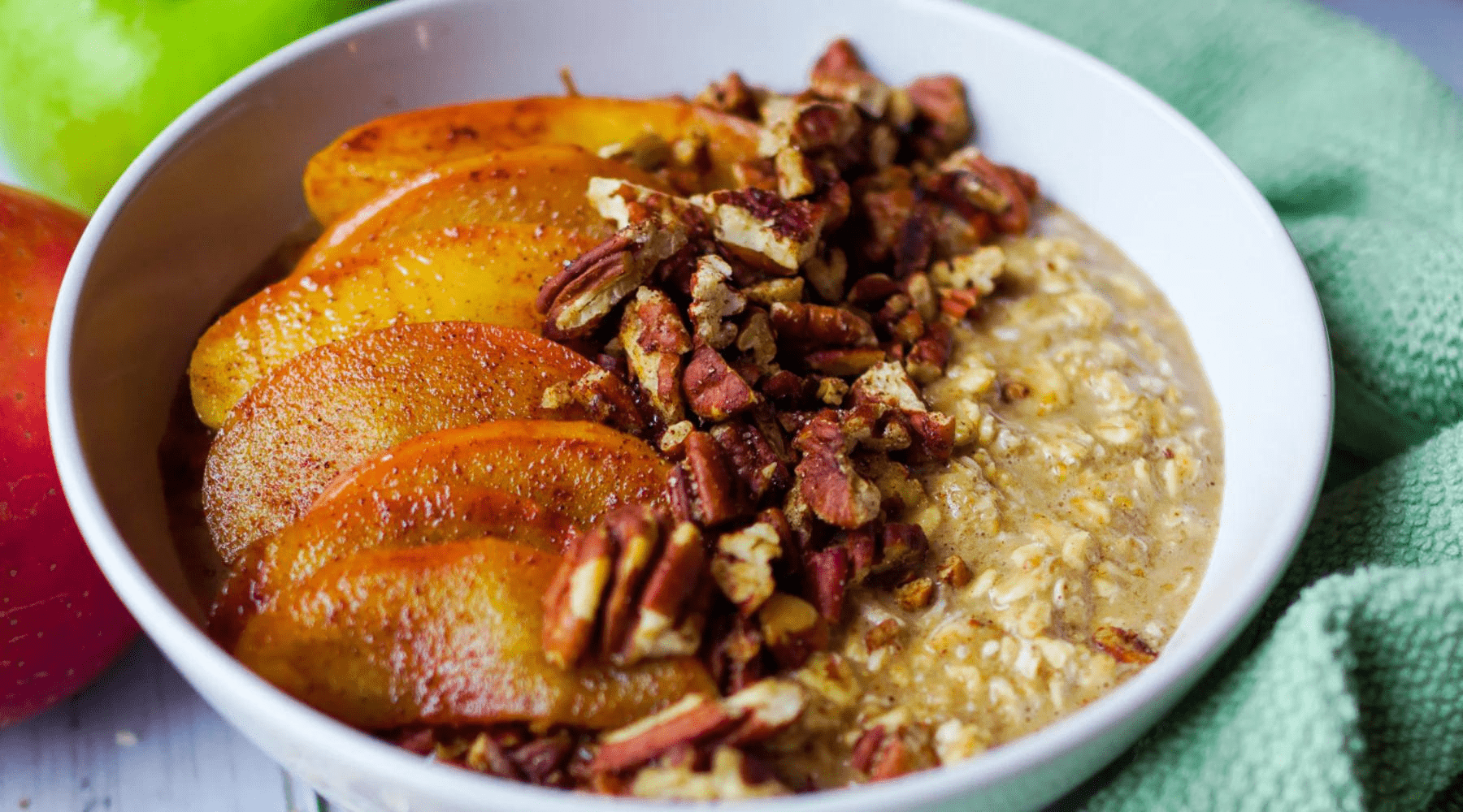 T(o)asty Apple Pie Overnight Oats Full Of Flavor And Crunch