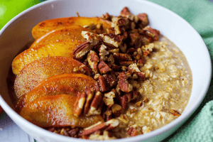T(o)asty Apple Pie Overnight Oats Full Of Flavor And Crunch