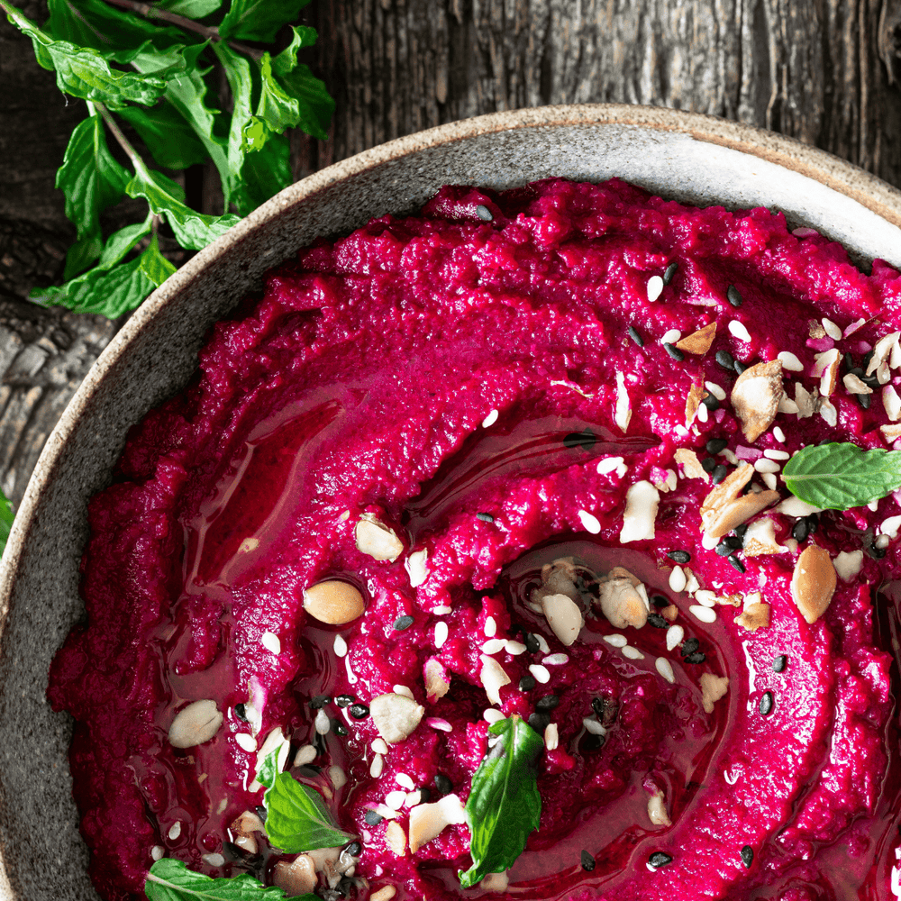 Un-Beet-able Hummus - A Healthy Twist To The Vegan Favorite