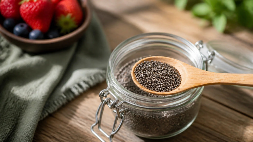Nutrition in 1 Tablespoon Chia Seeds: Small Spoon, Big Impact