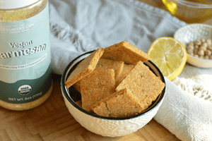 Homemade Gluten-Free Chickpea Salted Crackers