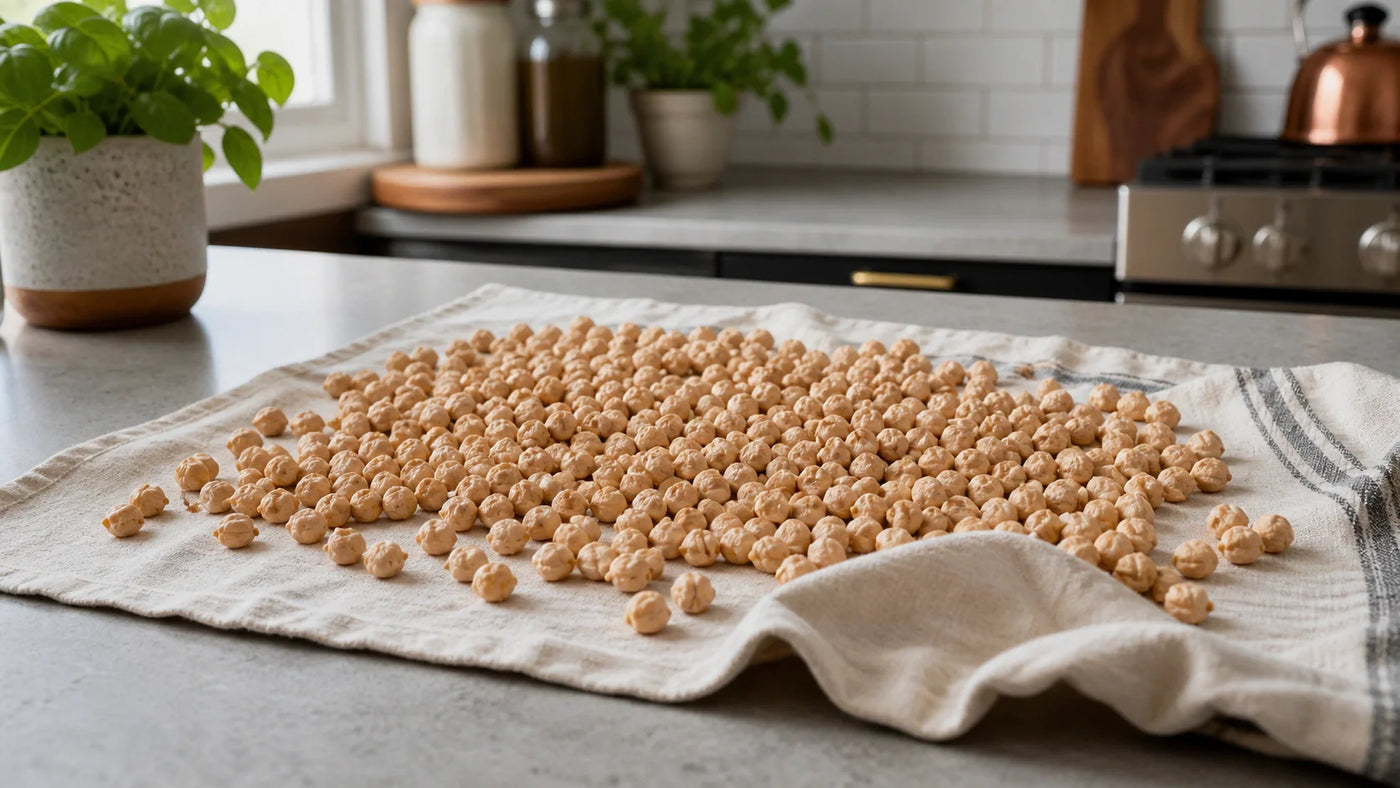 The Secret to Perfectly Crunchy Dried Roasted Chickpeas