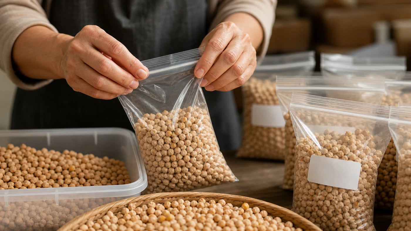 Dry Roasted Chickpeas Nutrition Facts