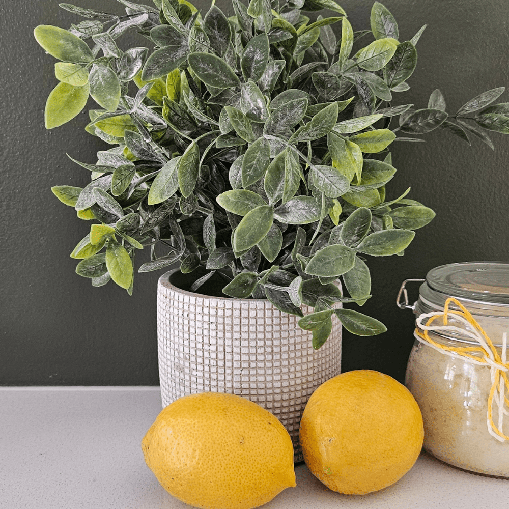 A Revitalizing DIY Lemon-Grapefruit Sugar Body Scrub