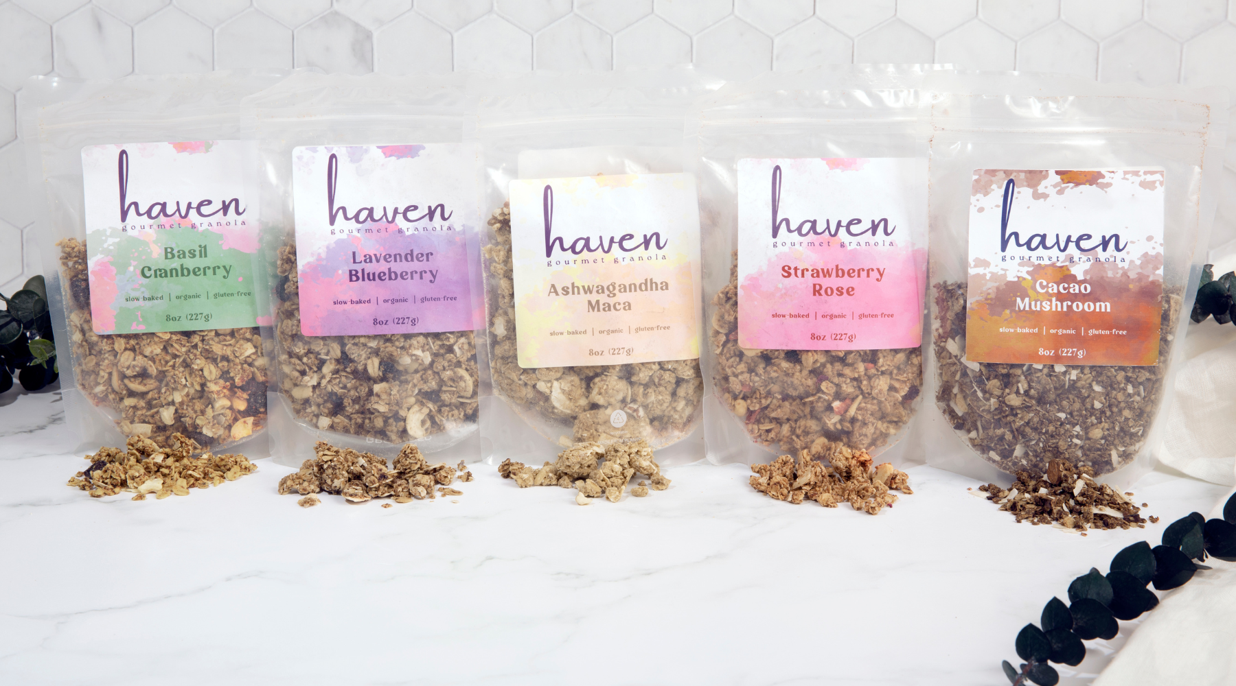 Organic Gluten-Free Granola With Exotic, Mouthwatering Flavors!