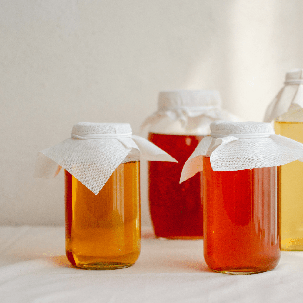 3 Gut-Friendly Recipes for Homemade Kombucha, Vegan Kefir, and Sauerkraut