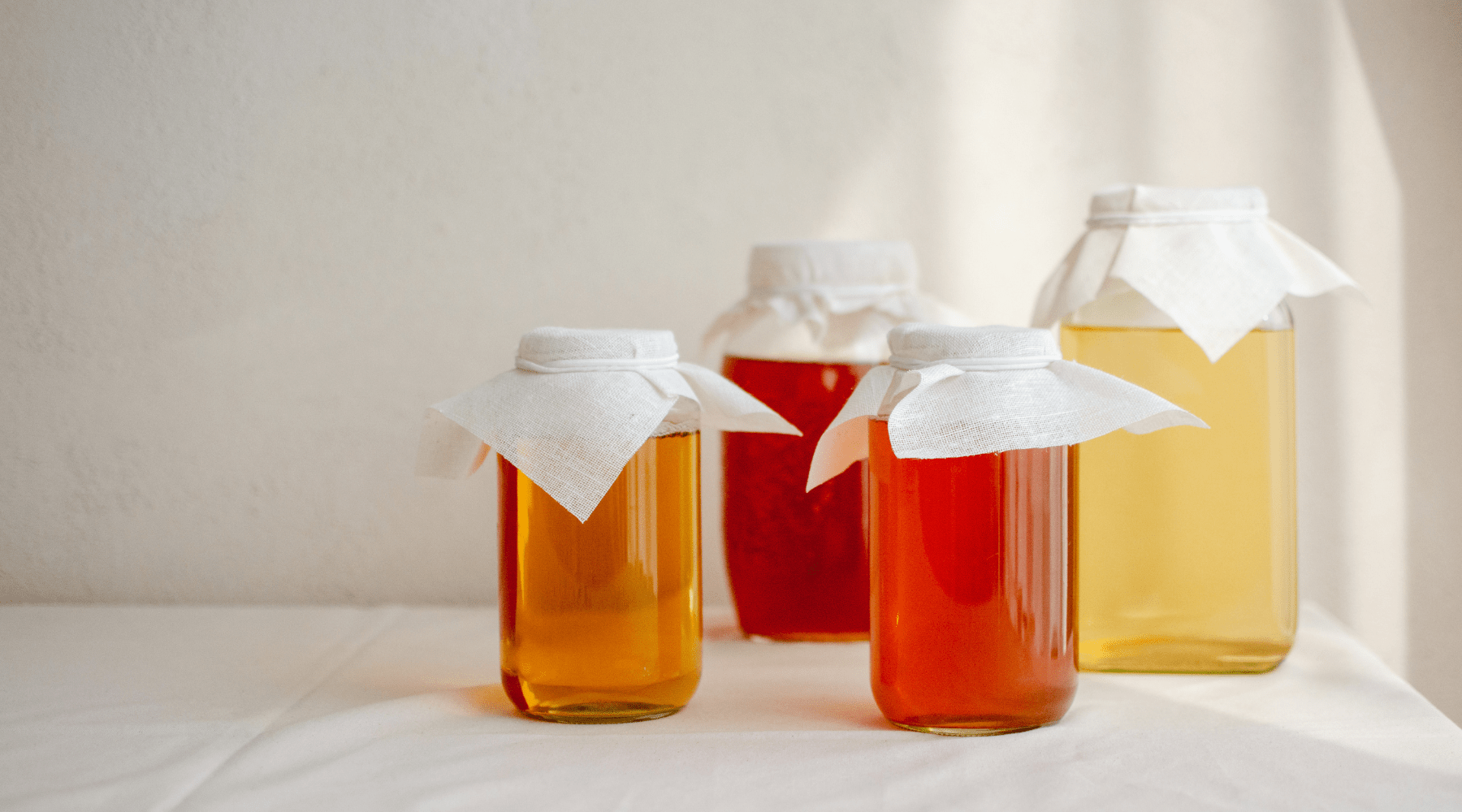 3 Gut-Friendly Recipes for Homemade Kombucha, Vegan Kefir, and Sauerkraut