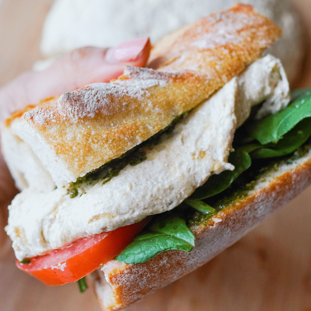 Fresh, Homemade Plant-Based Mozzarella