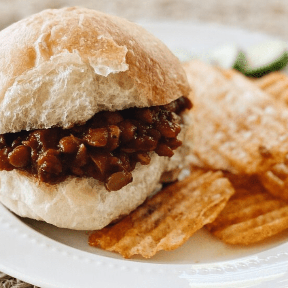 Smoky, Savory Lentil Sloppy Joes