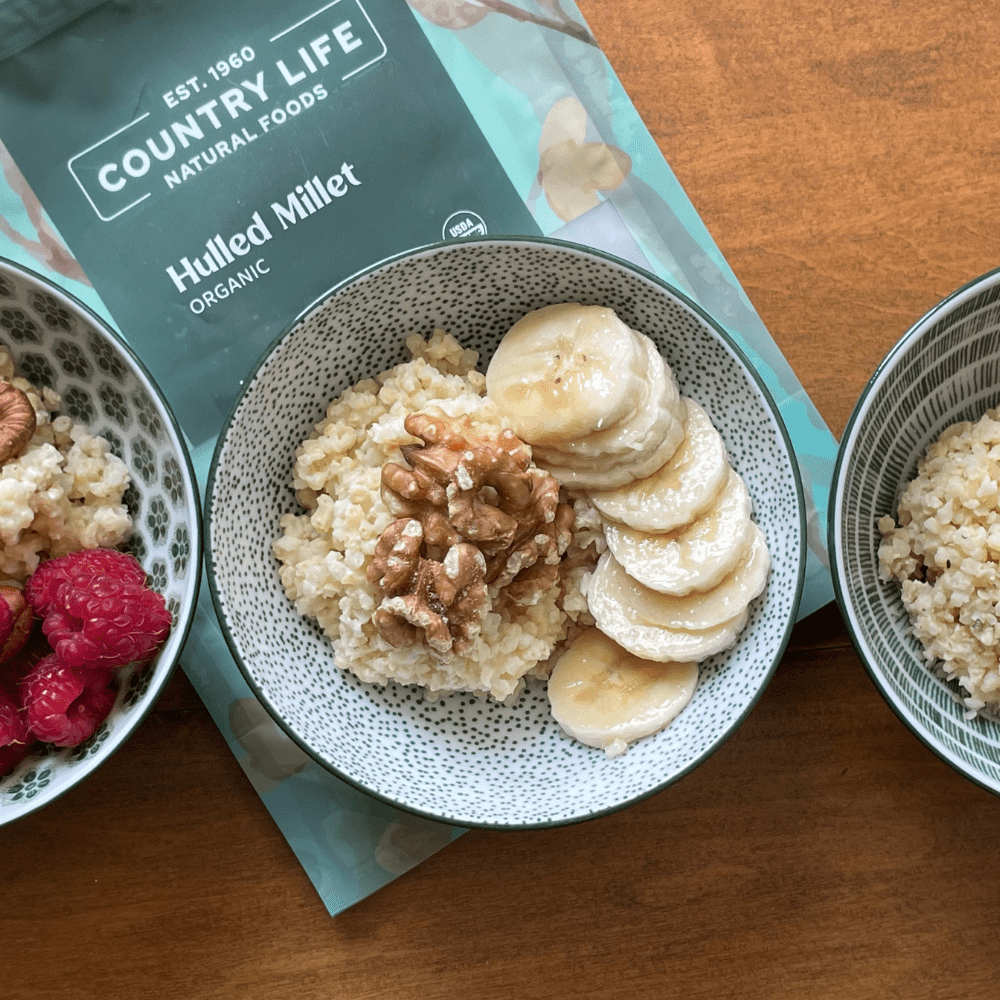 Millet Porridge: An Alternative Healthy, Cozy Breakfast - Country Life Natural Foods