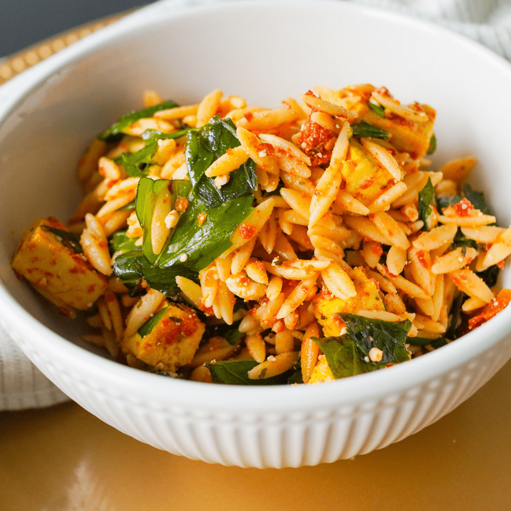 Basil Orzo Salad And Succulent Dressings For This Summer