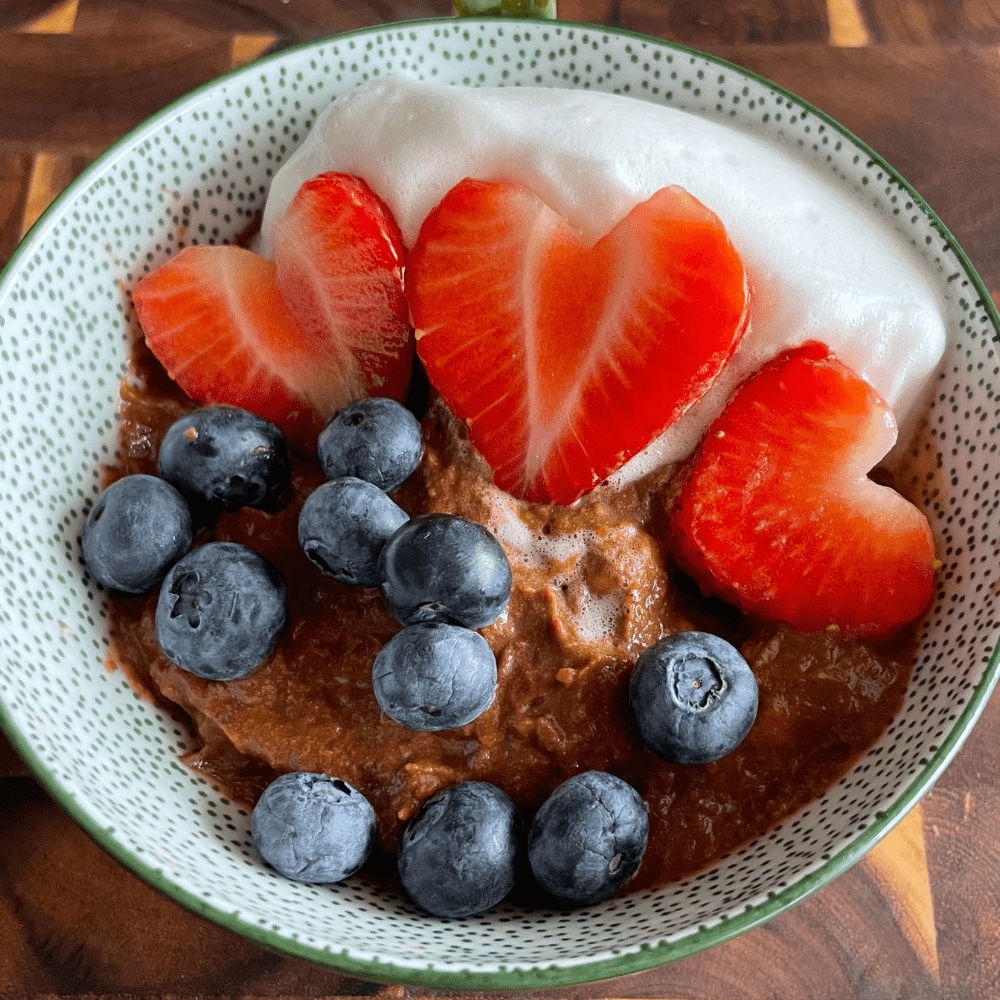 Decadent Sweet Potato Chocolate Mousse (No Dairy or Refined Sugar!)