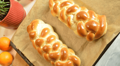 A Vegan Easter Bread with Hints of Orange and Cinnamon