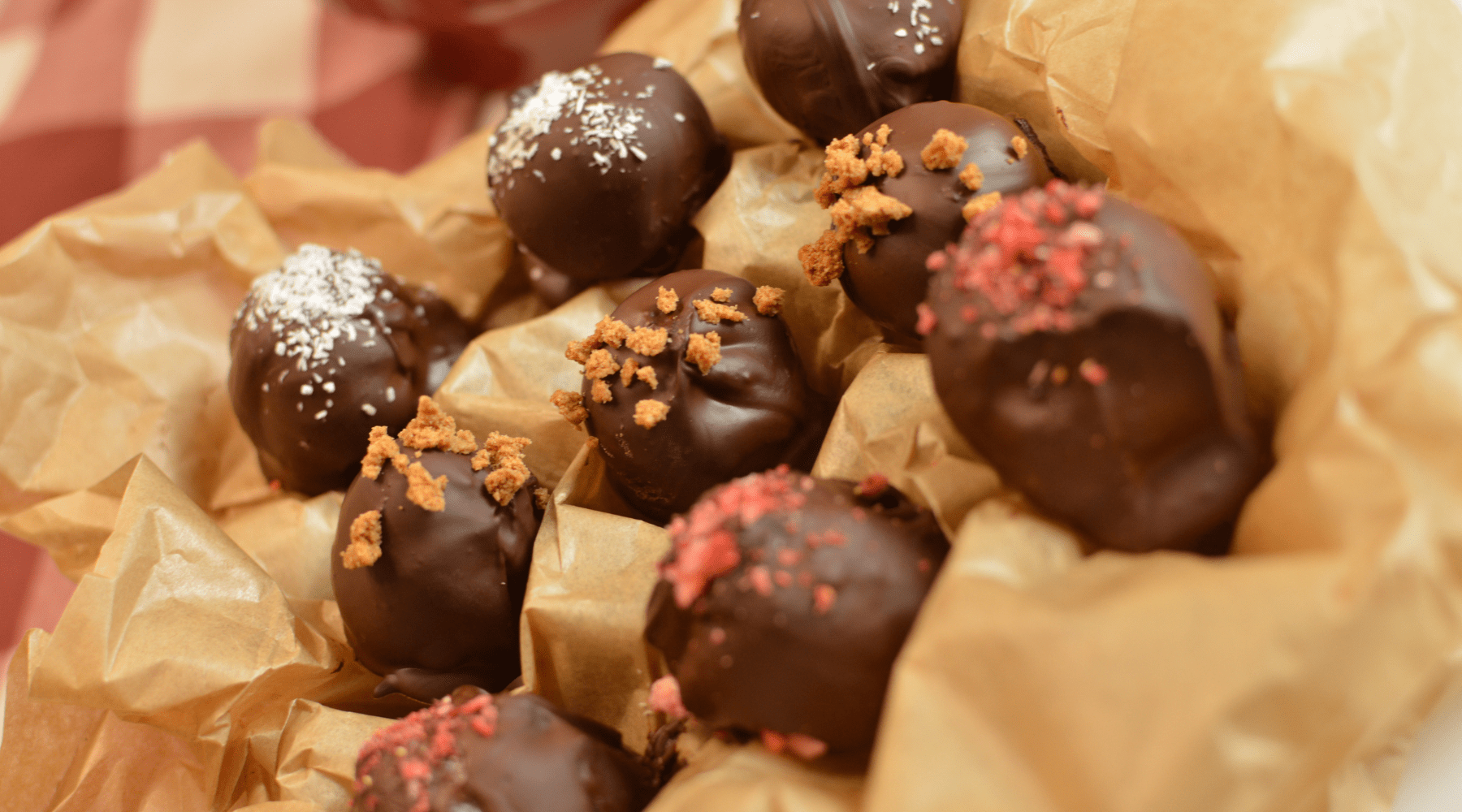 Vegan Chocolate Truffles Made With Chickpeas!
