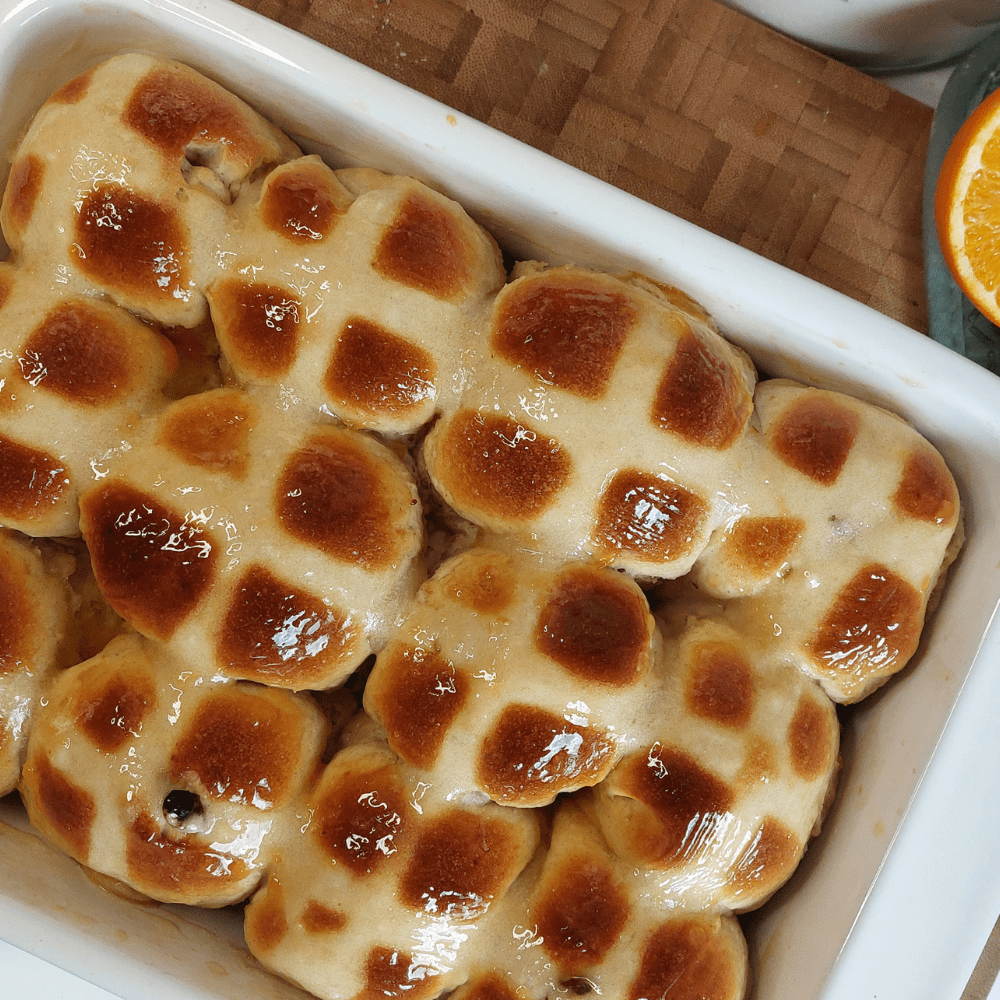 Tasty Vegan Hot Cross Buns