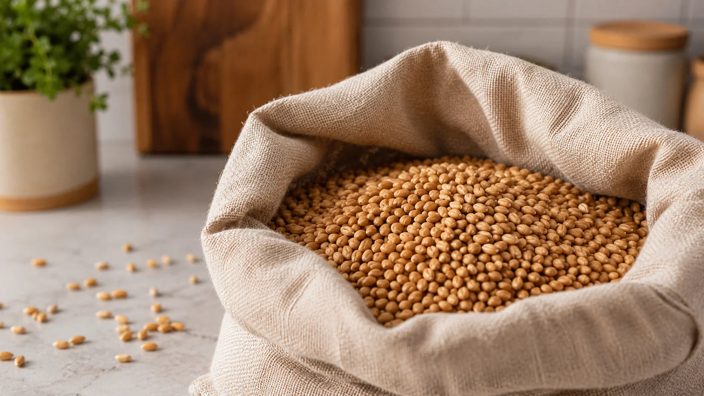 How to Turn Wheat Berries Into Flour