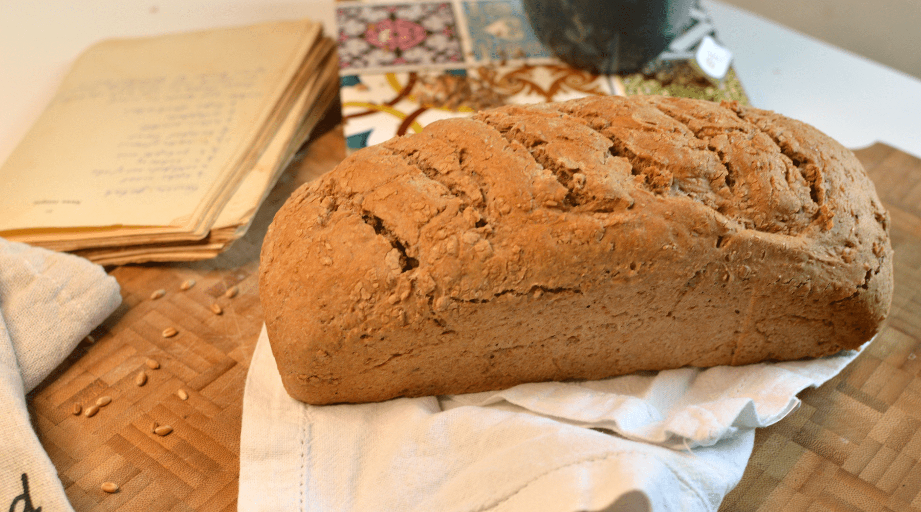 A Hearty, Nutritious Wheat Berry Bread Recipe