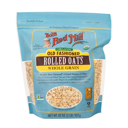 Oats, Regular Rolled, Organic, Gluten-Free, Bob's Red Mill - Country Life Natural Foods