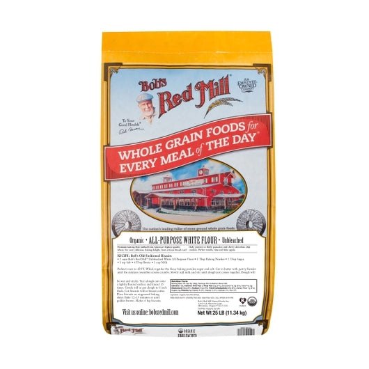 Unbleached White All - Purpose Flour, Organic, Bob's Red Mill - Country Life Natural Foods