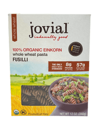 Fusilli, Einkorn, Organic, Jovial - Country Life Natural Foods